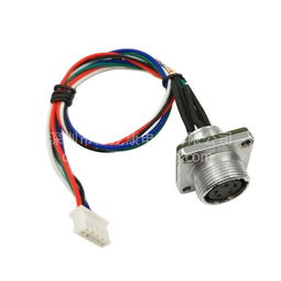 GX12航空插頭線 智能門鎖控制板連接的高性能解決方案